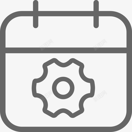 签到设置svg_新图网 https://ixintu.com 签到 设置