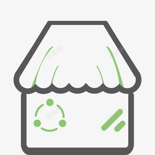 门店管理点击svg_新图网 https://ixintu.com 门店 管理 点击