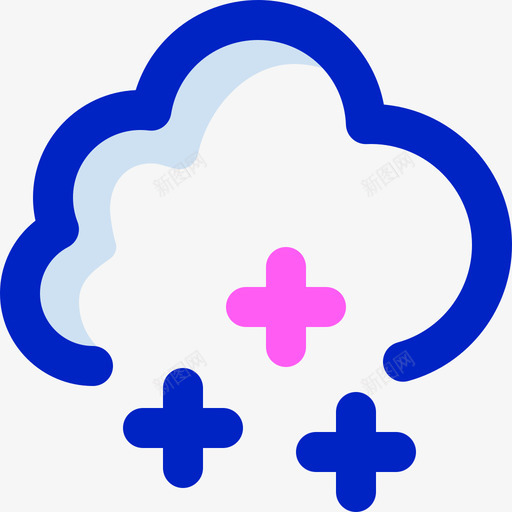 雪天气339颜色svg_新图网 https://ixintu.com 雪天 天气 颜色