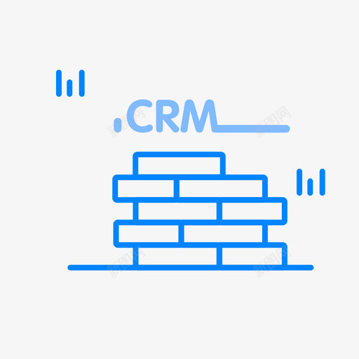 CRM关系管理svg_新图网 https://ixintu.com 关系 管理