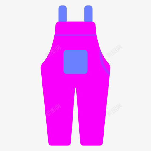 太平鸟女神节服装系列背带裤svg_新图网 https://ixintu.com 太平 女神 服装 服装系 系列 背带