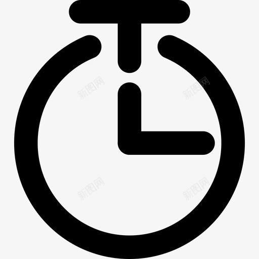 码表字体图标svg_新图网 https://ixintu.com 码表 字体 图标 线性 扁平 精美 圆润 单色 可爱