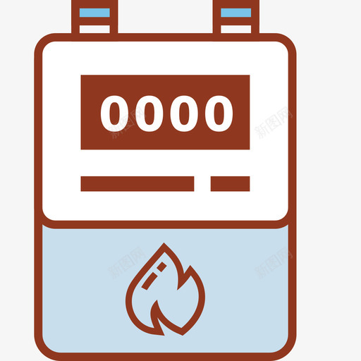 IC卡表svg_新图网 https://ixintu.com 卡表