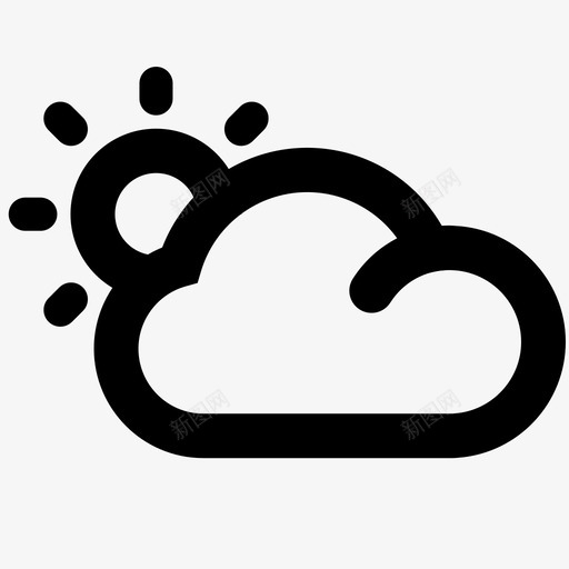 iconweather转曲02svg_新图网 https://ixintu.com 转曲