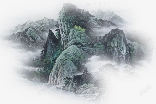 PS中国风国画墨迹笔刷PSD水墨笔触古典风格古风图png免抠素材_新图网 https://ixintu.com 中国 国风 国画 墨迹 笔刷 水墨 笔触 古典 风格 古风