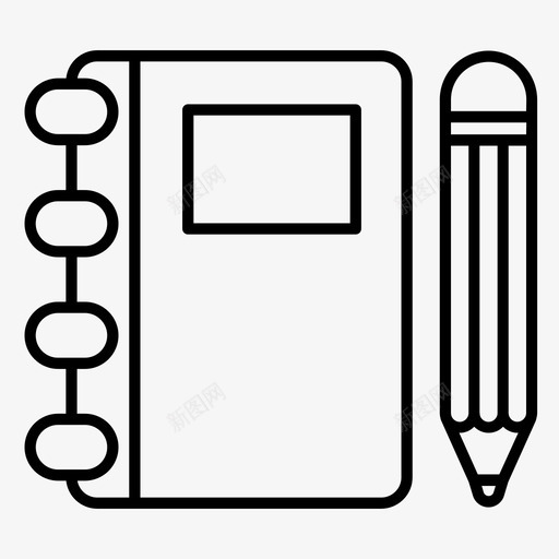 笔记簿教育学校svg_新图网 https://ixintu.com 笔记 教育 教育学 学校 科学 教师 大学