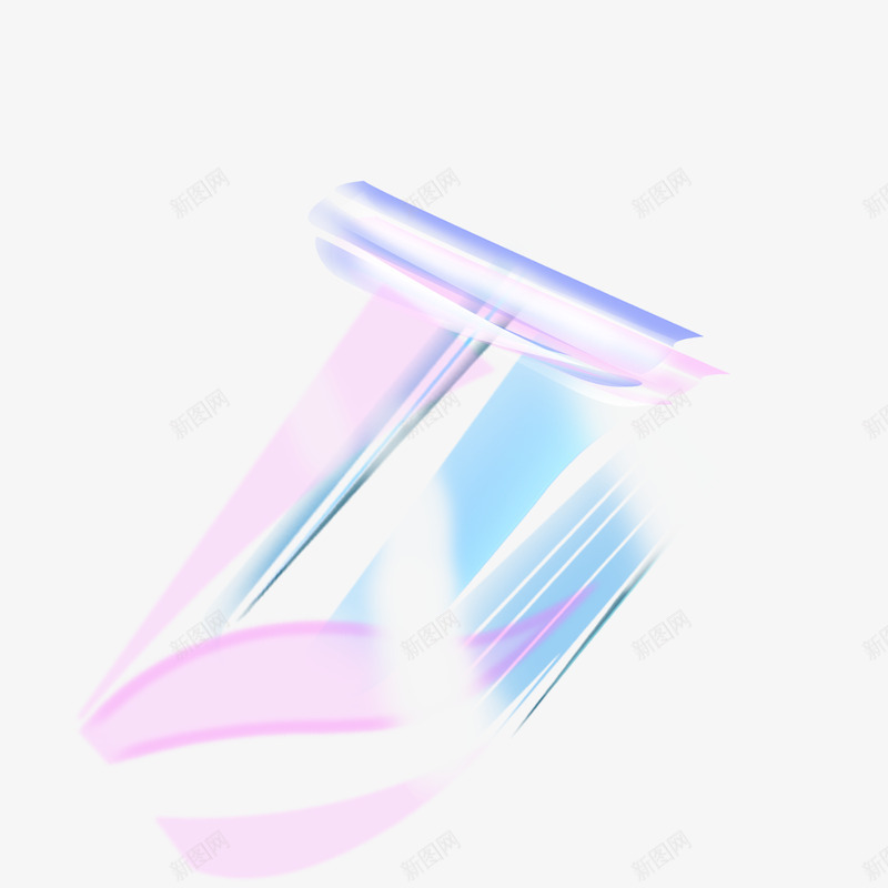 紫光膜png免抠素材_新图网 https://ixintu.com 紫光