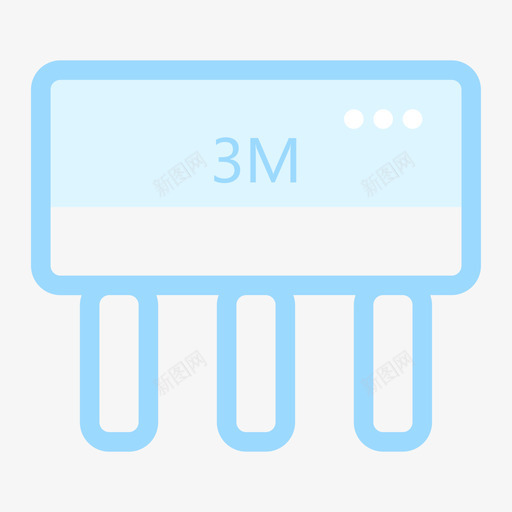 3M水净化系统svg_新图网 https://ixintu.com 多色 扁平 水净化 水质净化 系统
