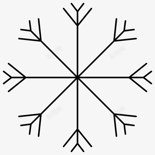 冰雪冬svg_新图网 https://ixintu.com 冰雪 冬冬 件装 图标