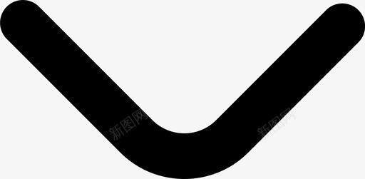 B012向下箭头svg_新图网 https://ixintu.com 向下 箭头