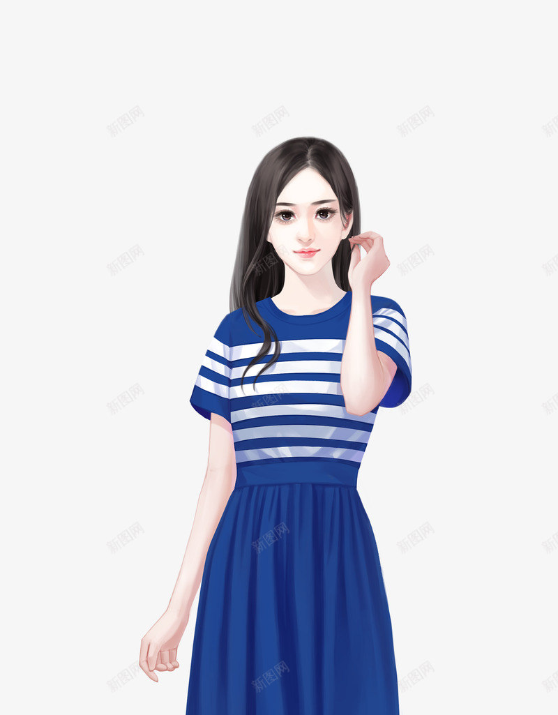 女蛋糕店员常服l2png免抠素材_新图网 https://ixintu.com 蛋糕 店员 常服