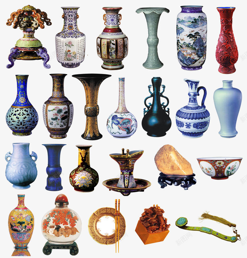 传统陶瓷玉器鼻烟壶印章如意摆设品古董瓷器瓶奢侈品png免抠素材_新图网 https://ixintu.com 传统 陶瓷 玉器 鼻烟壶 印章 如意 摆设 古董 瓷器 奢侈品