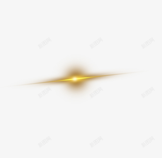 黄色闪光png免抠素材_新图网 https://ixintu.com 黄色 闪光