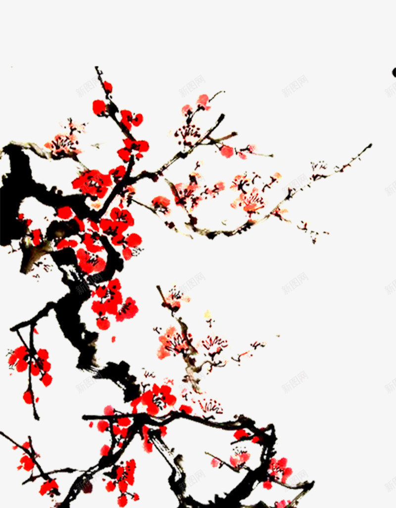 古风唯美水墨梅花透明免扣兰花腊梅点缀PS设计png免抠素材_新图网 https://ixintu.com 古风 唯美 水墨 梅花 透明 免扣 兰花 腊梅 点缀 设计