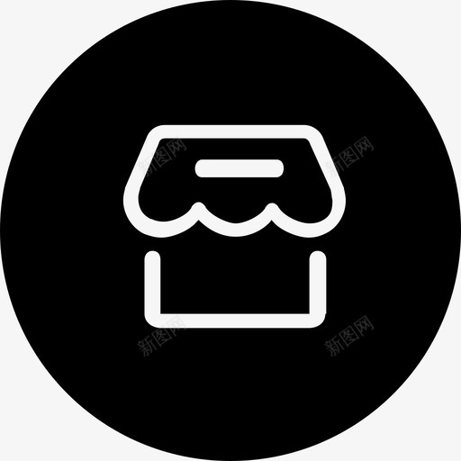 商城管理icon2xsvg_新图网 https://ixintu.com 商城 管理
