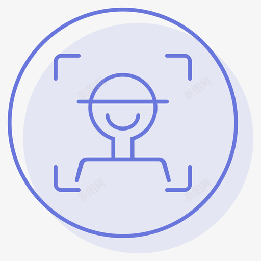 项目人脸检测svg_新图网 https://ixintu.com 项目 人脸 检测