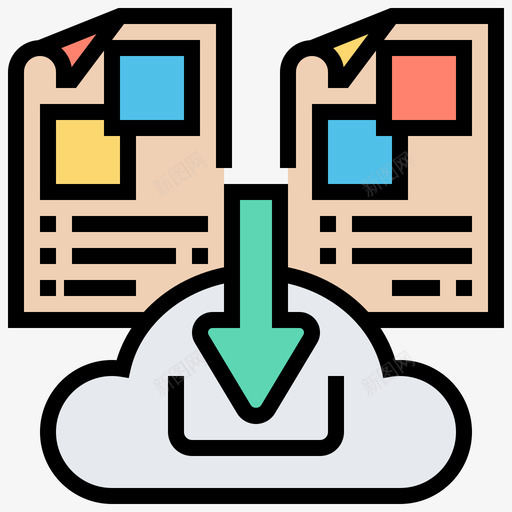 下载文件数据库管理19线性颜色svg_新图网 https://ixintu.com 下载 文件 数据库 管理 线性 颜色