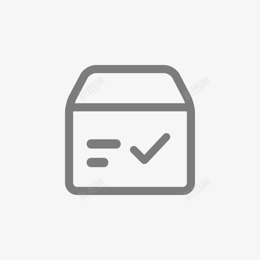 确认收货svg_新图网 https://ixintu.com 确认 收货