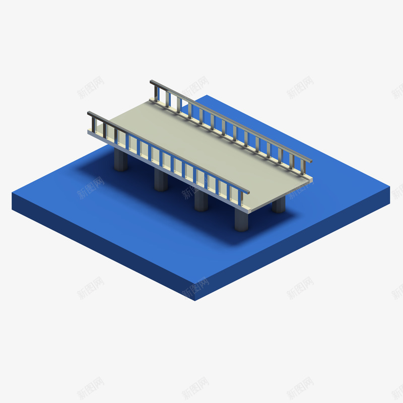 C4D陆地海洋3D立体模型png免抠素材_新图网 https://ixintu.com 陆地 海洋 立体 模型
