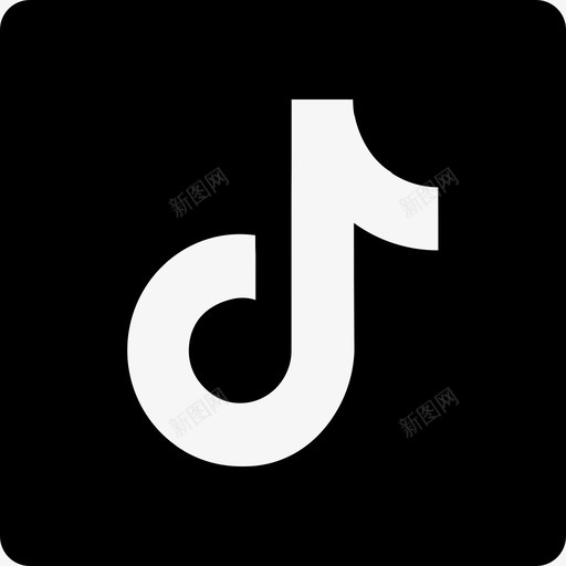 抖音号svg_新图网 https://ixintu.com logo 抖音卡通 抖音号 抖音图标 抖音风格
