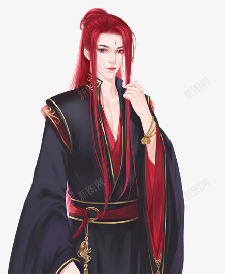 红发男子540png免抠素材_新图网 https://ixintu.com 红发 男子