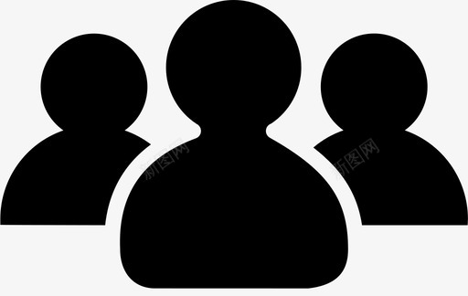 客户群组svg_新图网 https://ixintu.com 客户 客户群 群组