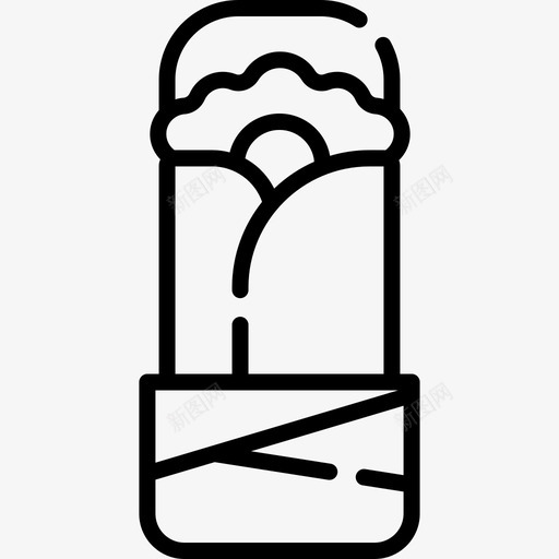 墨西哥煎饼44直纹svg_新图网 https://ixintu.com 墨西哥 煎饼 直纹