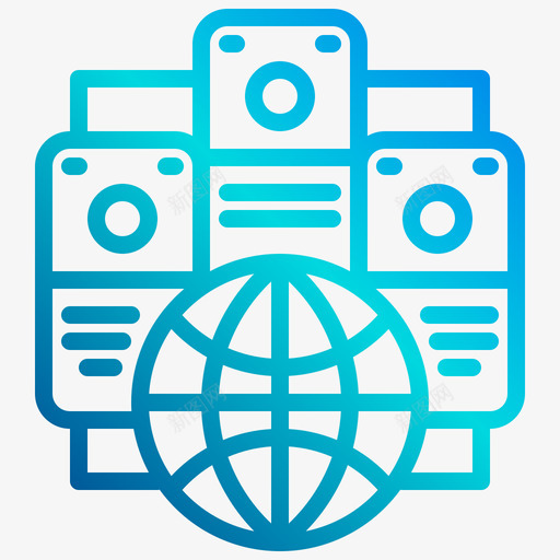 服务器web主机86线性渐变svg_新图网 https://ixintu.com 服务器 主机 线性 渐变