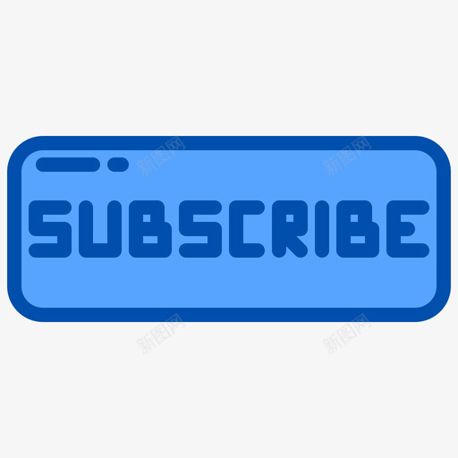 订阅contentcreator3蓝色svg_新图网 https://ixintu.com 订阅 蓝色