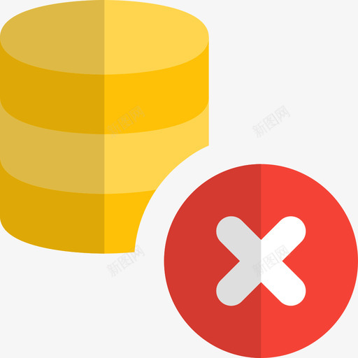 删除web应用程序数据库平面svg_新图网 https://ixintu.com 删除 应用程序 数据库 平面