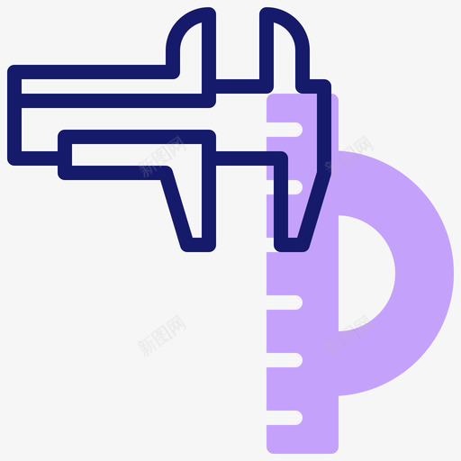 113工程测量器具线颜色svg_新图网 https://ixintu.com 工程测量 器具 颜色