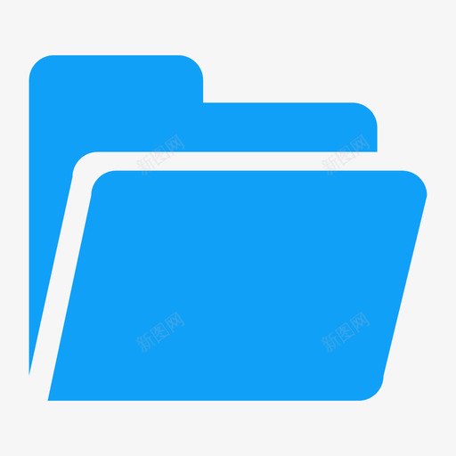 文件夹打开iconsvg_新图网 https://ixintu.com 文件夹 打开