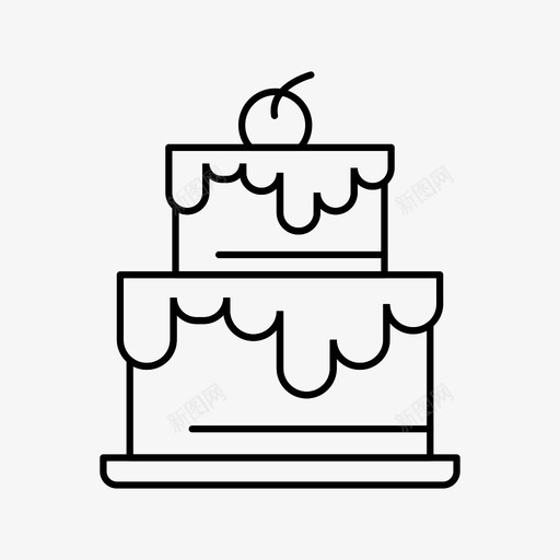 生日快乐蛋糕周年纪念生日蛋糕svg_新图网 https://ixintu.com 生日 快乐 蛋糕 周年纪念 生日蛋糕 蜡烛 庆祝 矢量