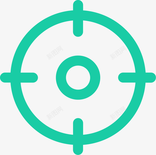 3目标绿svg_新图网 https://ixintu.com 目标