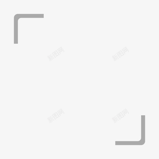 二维码边框02svg_新图网 https://ixintu.com 二维 边框
