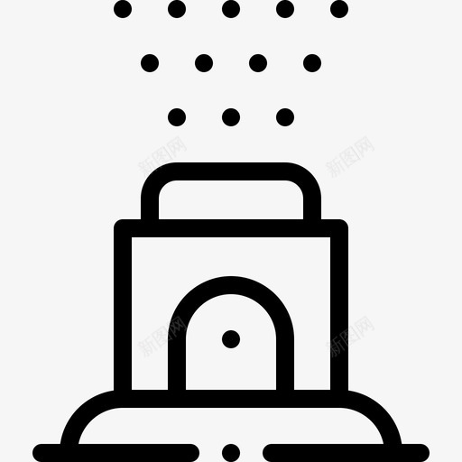 加湿器空调7线性svg_新图网 https://ixintu.com 加湿器 空调 线性