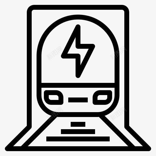 电动列车电动车辆5线性svg_新图网 https://ixintu.com 电动 列车 电动车 车辆 线性