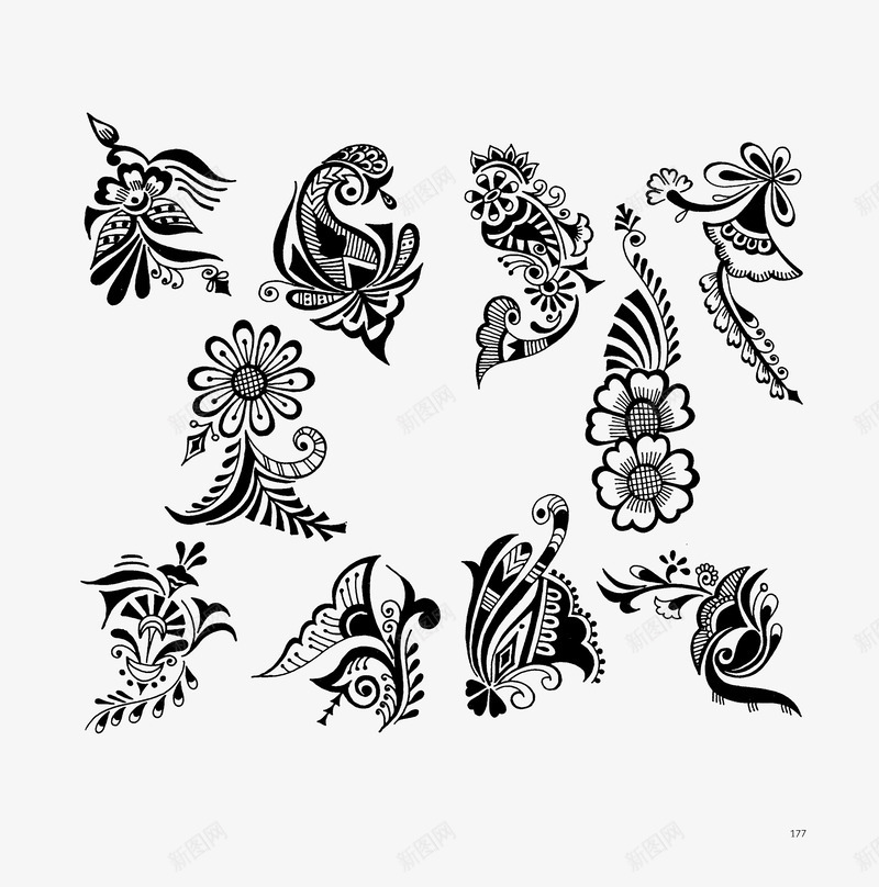 花纹特色花纹印度花纹个性花纹png免抠素材_新图网 https://ixintu.com 花纹 特色 印度 个性