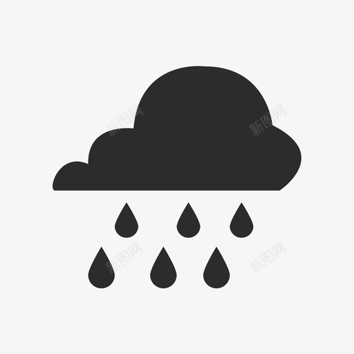 d22中雨转大雨svg_新图网 https://ixintu.com 中雨 大雨