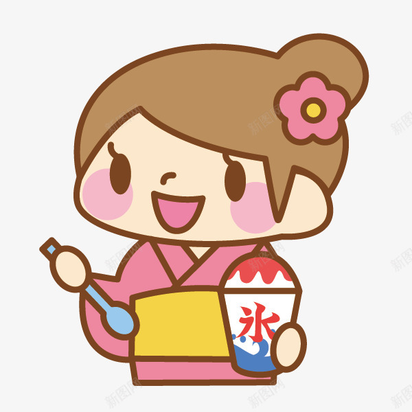 日式夏日祭手绘卡通可爱人物物品装饰透明免扣图案63png免抠素材_新图网 https://ixintu.com 日式 夏日 手绘 卡通 可爱 人物 物品 装饰 透明 免扣 图案