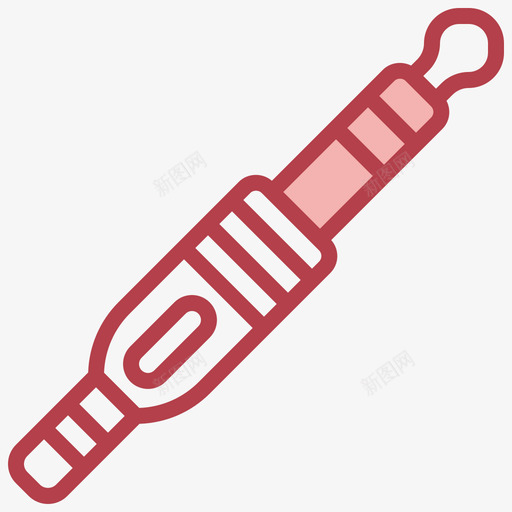 插孔连接器计算机组件9红色svg_新图网 https://ixintu.com 插孔 连接器 计算机 组件 红色