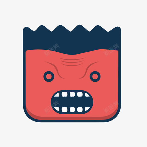 红浩克svg_新图网 https://ixintu.com 红浩克