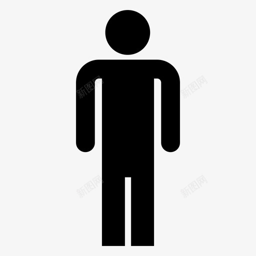 男人用户svg_新图网 https://ixintu.com 男男男 男人 用户