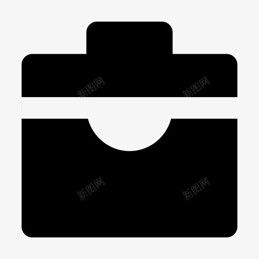 手提箱包箱svg_新图网 https://ixintu.com 手提箱 包箱 公文包 后备 商务管理