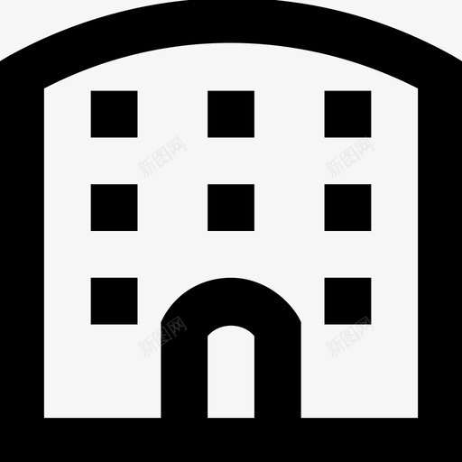 学校教学楼svg_新图网 https://ixintu.com 学校 教学楼