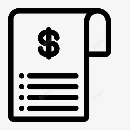 支出帐单收入svg_新图网 https://ixintu.com 收入 支出 帐单 业务 墨水