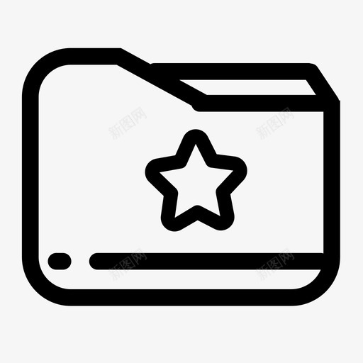 收藏夹svg_新图网 https://ixintu.com 收藏夹 照相机 记录 简约 精美