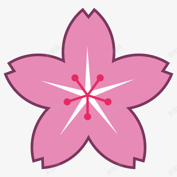 花17花植物Flodeillustrationpng_新图网 https://ixintu.com 花花 植物