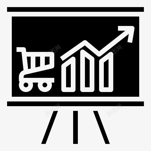 市场趋势商业分析8填充svg_新图网 https://ixintu.com 市场趋势 商业 分析 填充