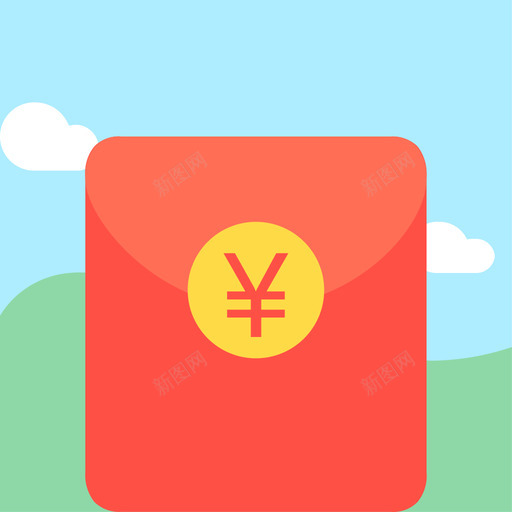 红包彩色svg_新图网 https://ixintu.com 红包 彩色 填充